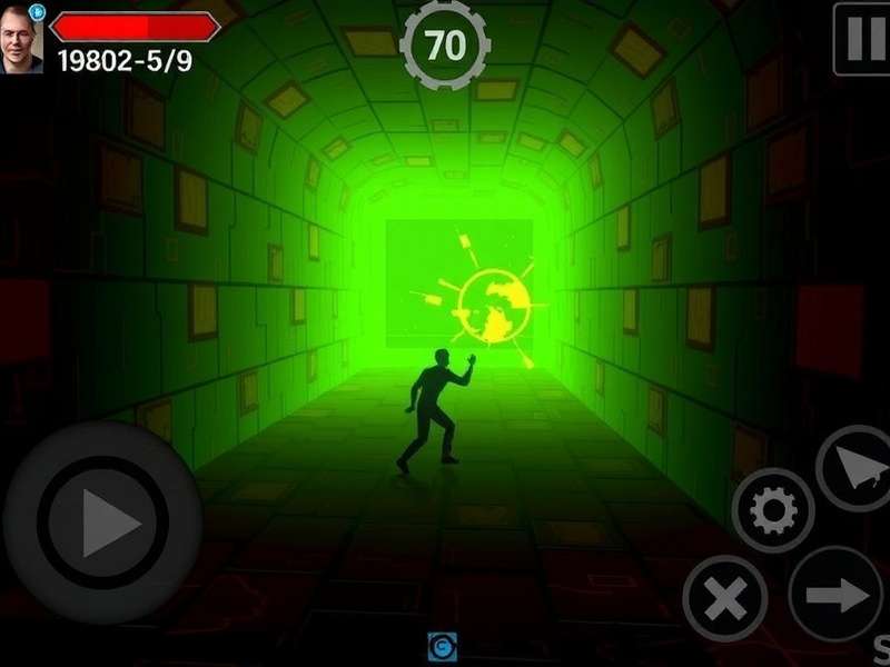 Supernatural Corridor Run Gameplay Screenshot